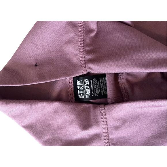 Pink Victoria's Secret Ultimate Womens Purple High Waist Biker Short Size Small - Picture 6 of 10